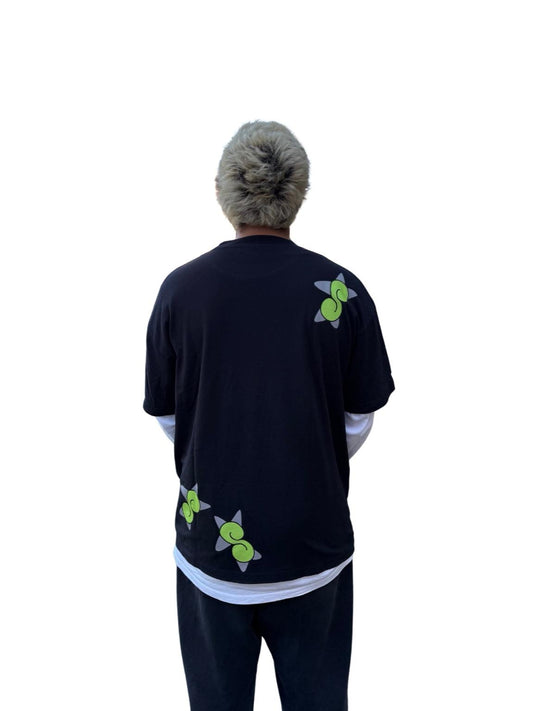Starphish Logo T-Shirt (Green n Grey)