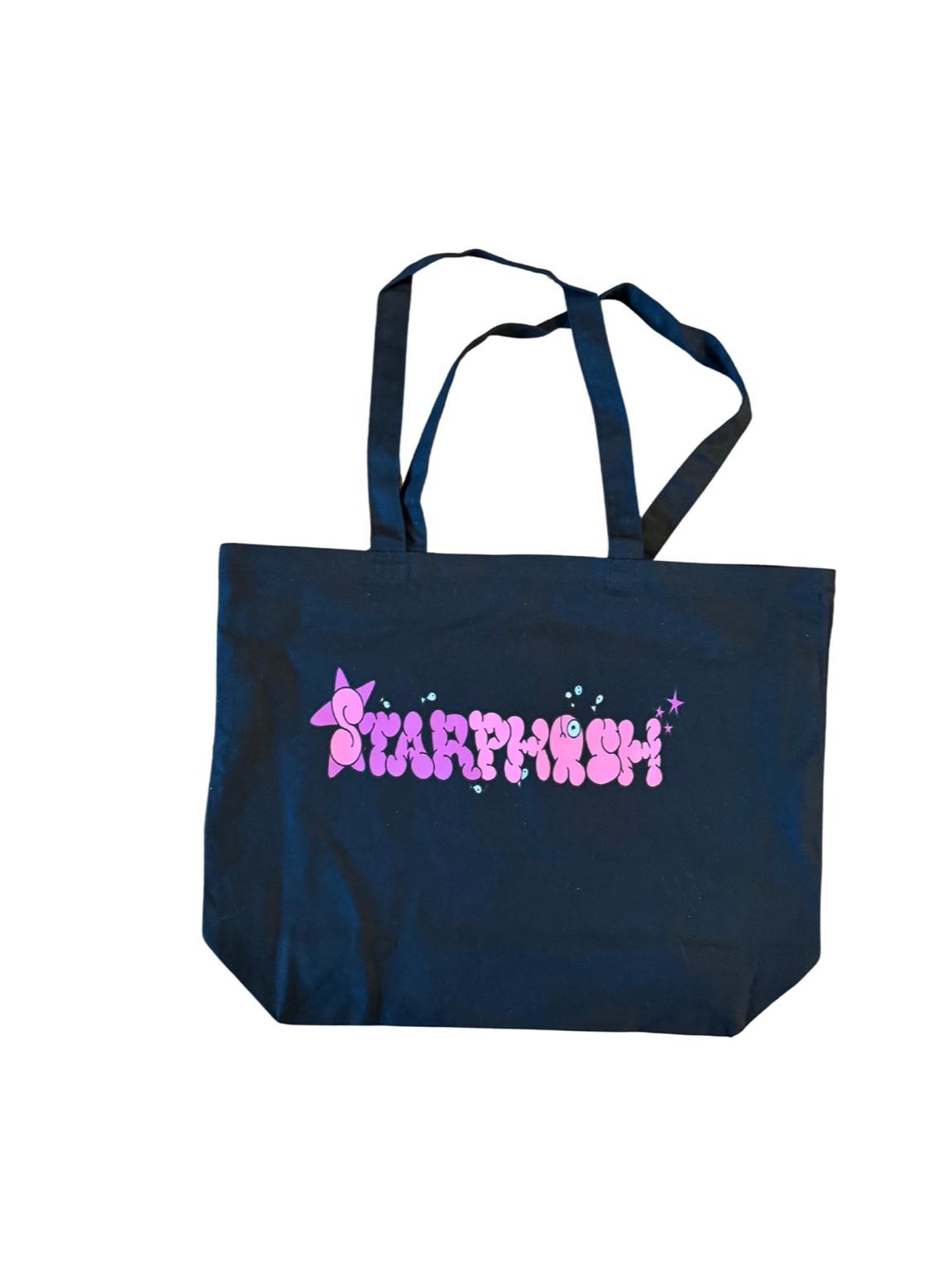 Starphish Logo Tote (Pink n Grey)