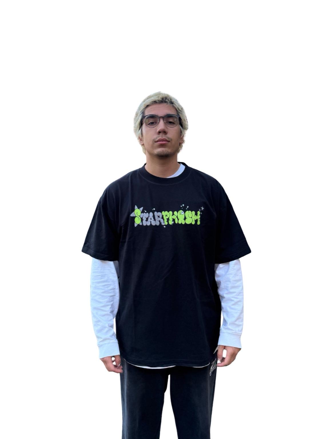 Starphish Logo T-Shirt (Green n Grey)