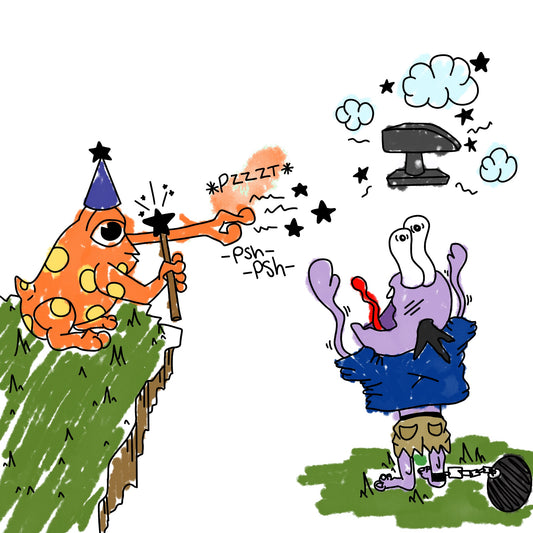 "Feeling Froggy" - Print