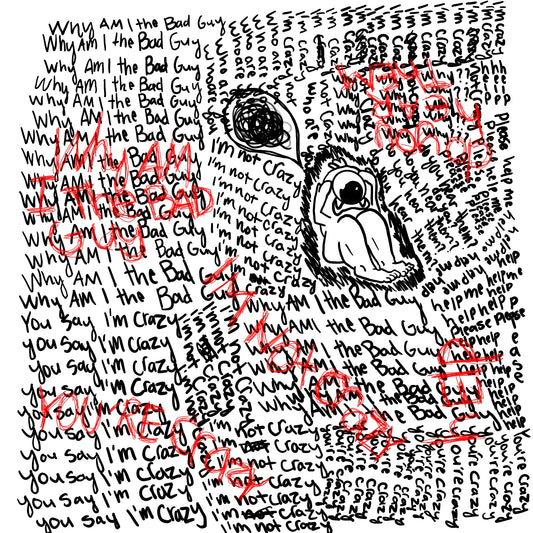 "Anxiety? I think..." - Print